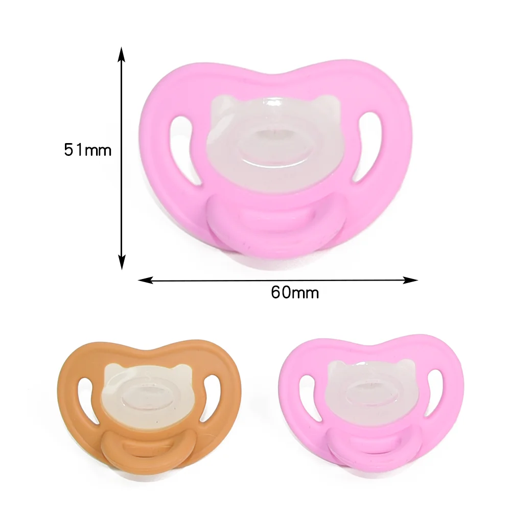 Silicone Newborn Pacifiers Baby Soother Pacifier Silicone Baby Pacifier