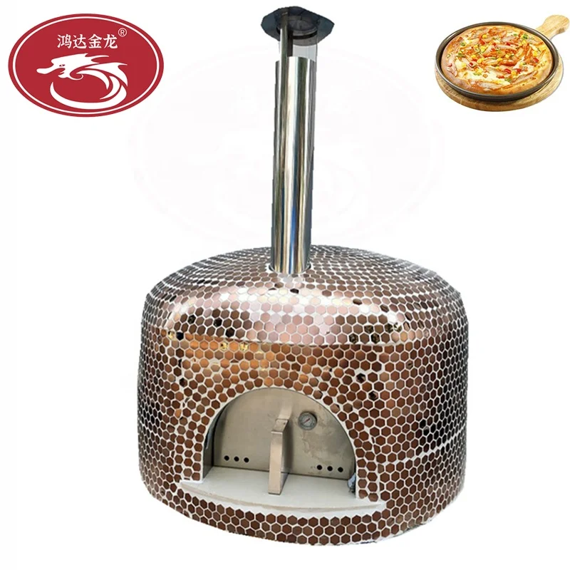 Home Outdoor Pizza Brick Oven Wood Commercial Baking The Best Wood Fired Pizza Stove Build-in Ovens for Sale
