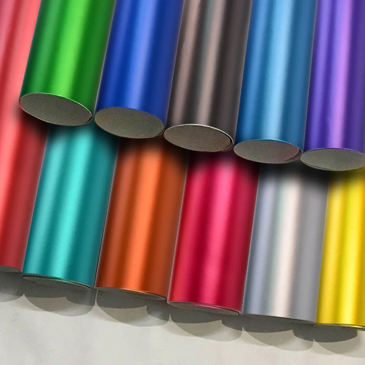 Magic Candy Flip Grey Purple Decorative Films 1.52*18M Car Wrap Vinyl Glossy Matte Wrap Vinyl with Air Release Vinyl Car Wrap F