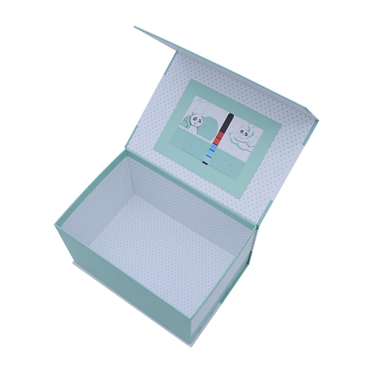 Custom Cardboard Niqabscardbord Box Logo Printed Moon Cake Empty Foldable Luxury Magnetic Paper Gift Box Packaging