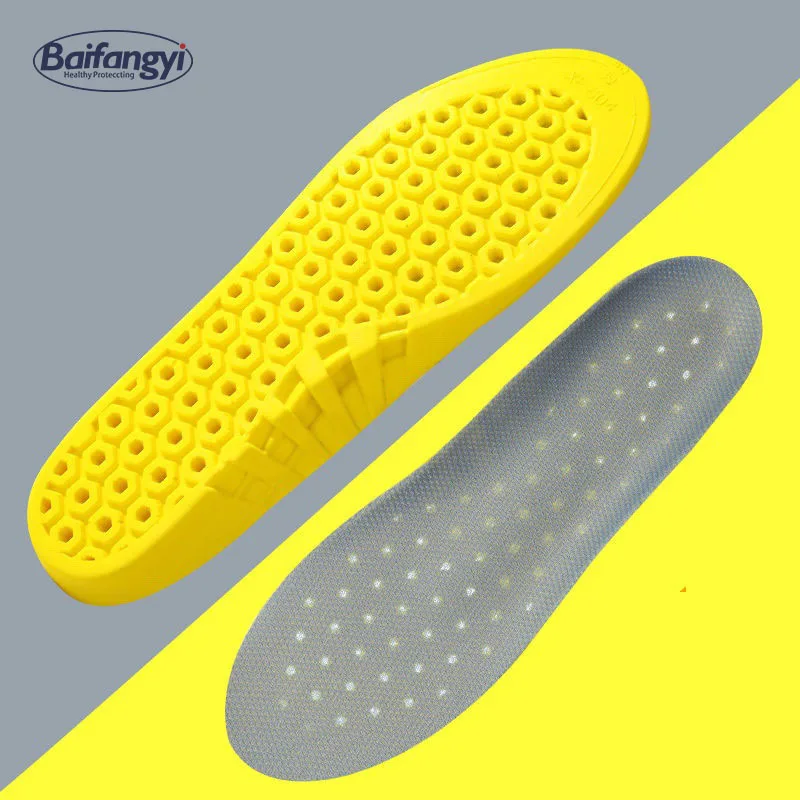 Pu Sport Insole Arch Support Memory Foam Natural Latex Shoe Insole