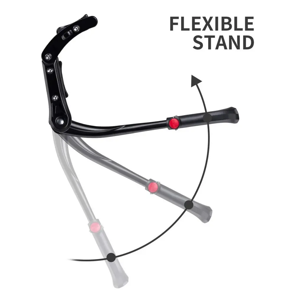 Bike Kickstand Mountain Bike Side Stand Adults 26 inch 28 inch Easy Installation Anti-Slip Foot Adjustable Bike Kickstand