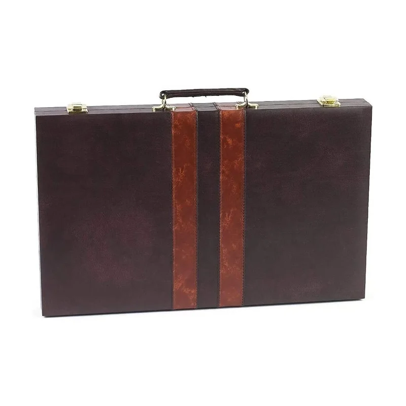 High quality Available in Small, Medium and Large Sizes Square vinyl Backgammon Set