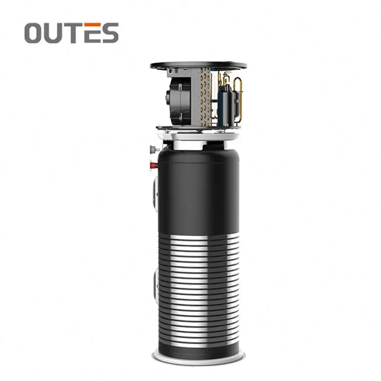 Wholesale market OUTES Ab all in one heat pump water heater with heat pump evi house radiator water heater for shower