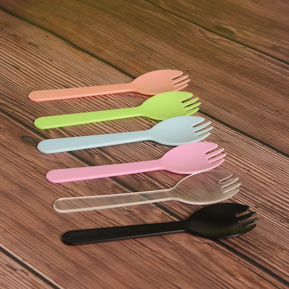 factory plastic ice cream spoon design disposable plastic spoon cheap price disposal plastic spoons