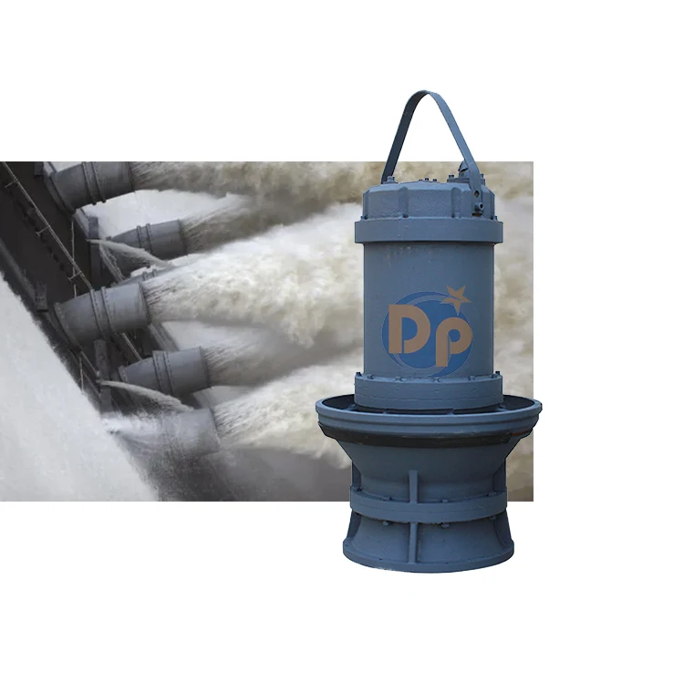 Axial Flow for Flood Control Axial Flow Centrifugal Industrial Submersible Water Pump Floating Axial Flow Pump