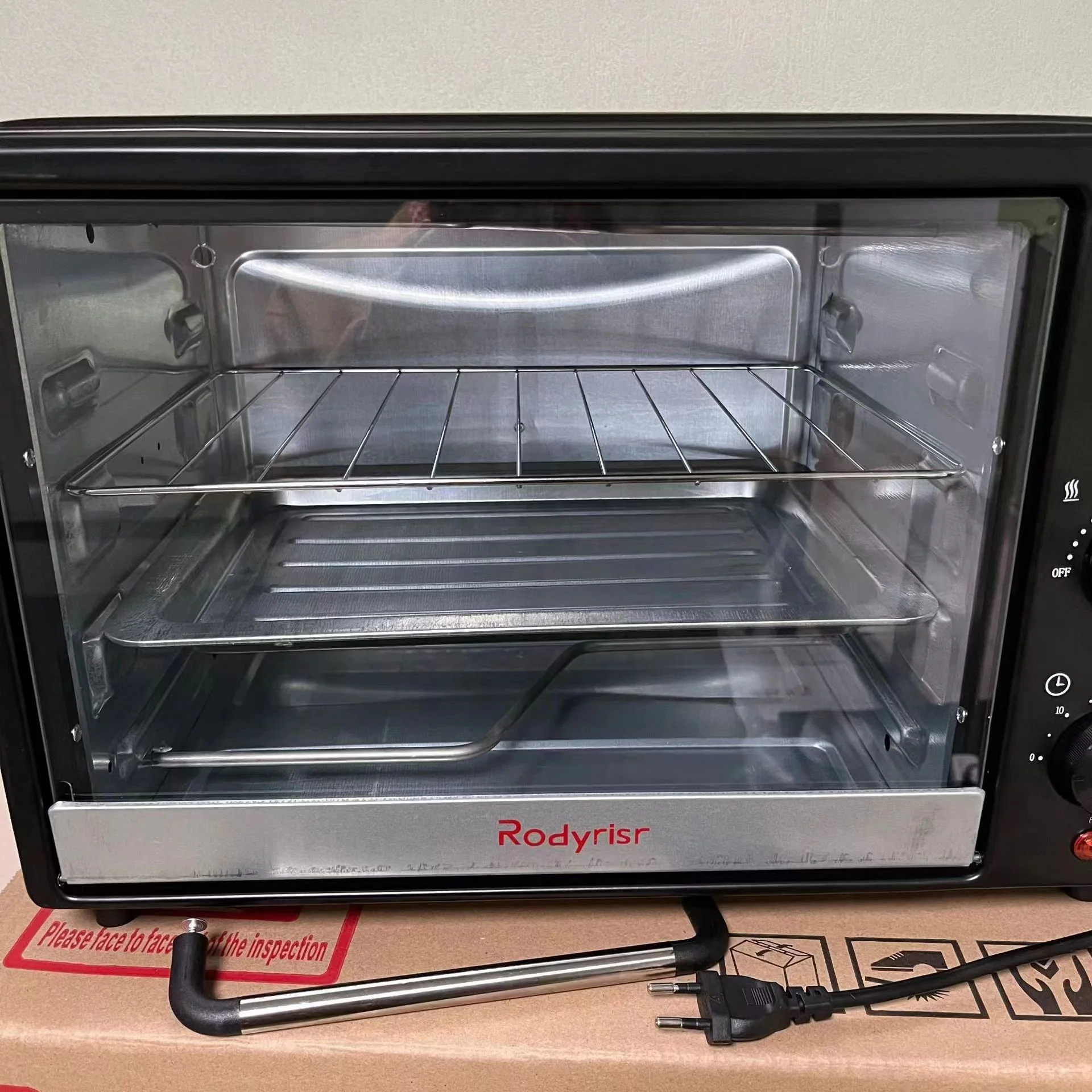 48L Electric oven household  automatic baking multi-function large capacity desktop cake oven