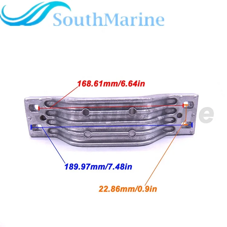 Boat Engines 6G5-45251-00 6G5-45251-01 6G5-45251-02 Anode for Yamaha Outboard Engine 150HP-250HP,  18-6090