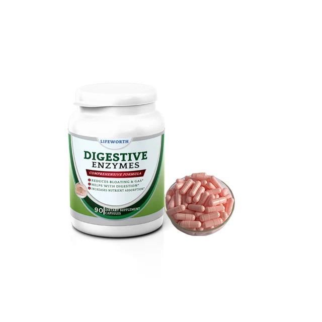 Капсула порошка фермента жгучего пищеварения Lifeworth