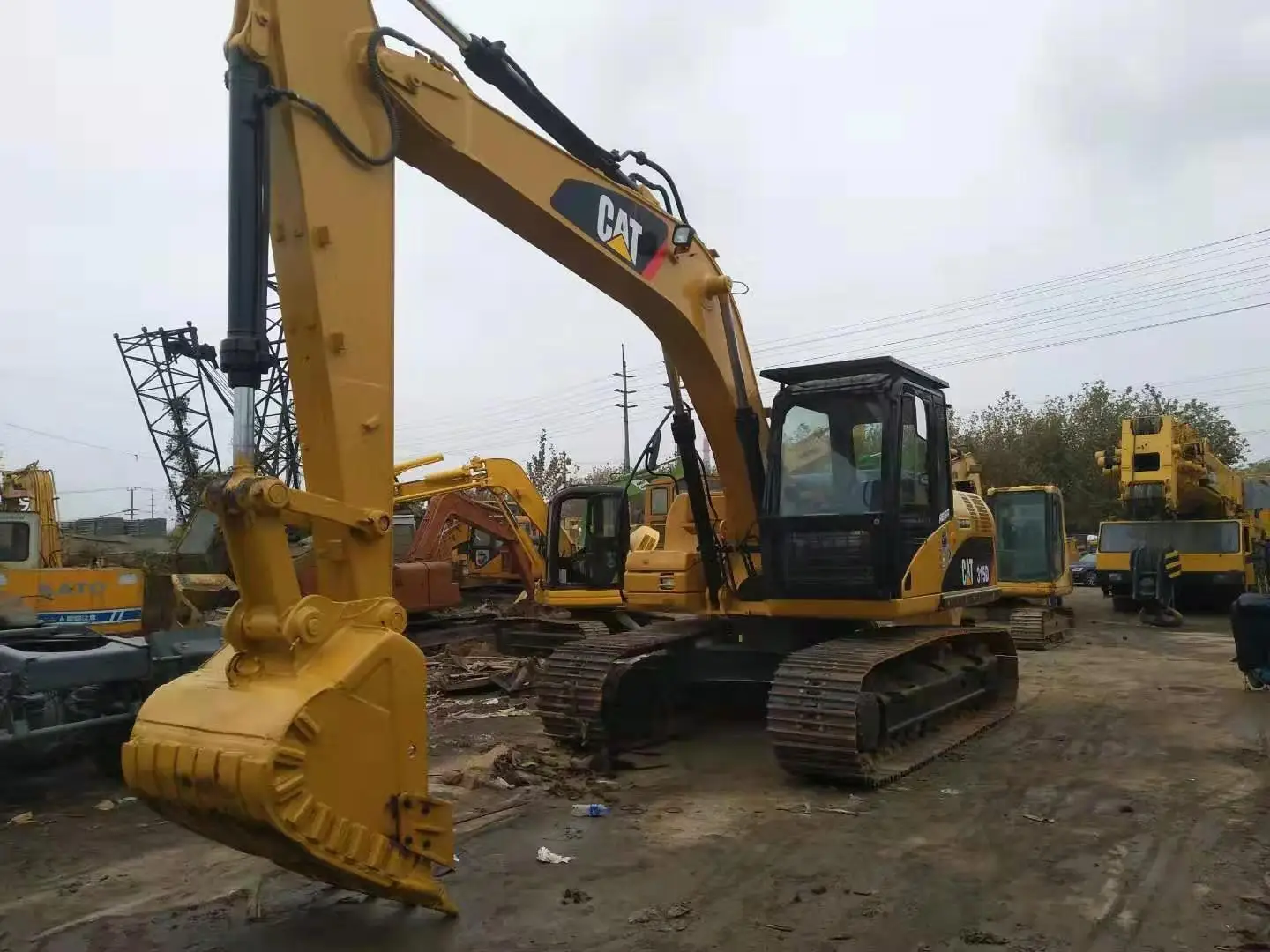 Used cat Excavator caterpillar 320d excavator for sale used 320C 330d 323d 325B 325D Cat used good condition excavator