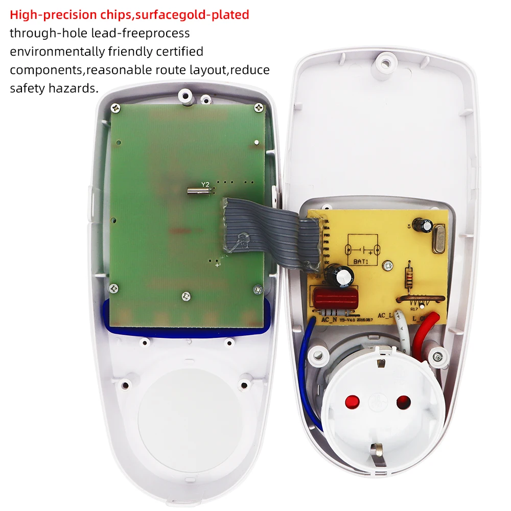 Многофункциональный бытовой вольтметр с электрическим током