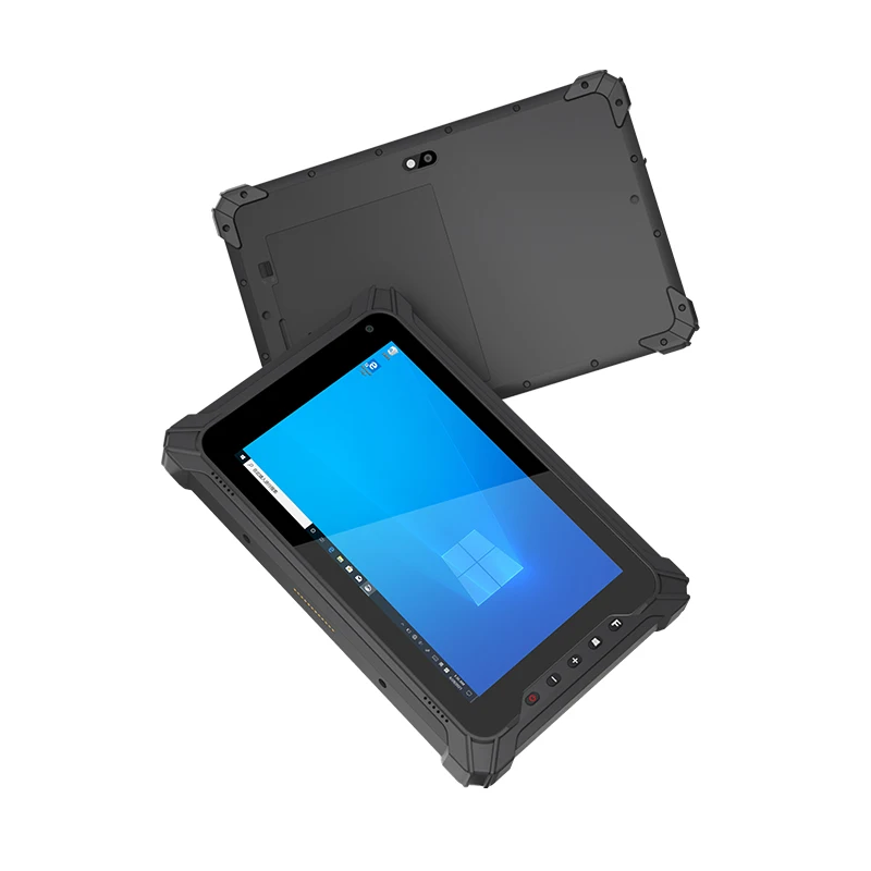 I89J 8 Inch Touch Sindustrial rugged tablet windows10/11  IP65 NFC GPS 4G LTE  barcode scanner Front and rear dual cameras