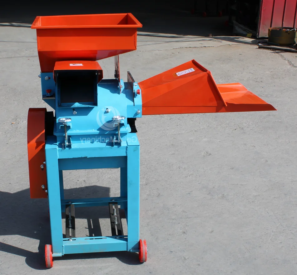 Electric Small Multifunctional Silage New Design Mini Chaff Cutter Machine For Feed Processing
