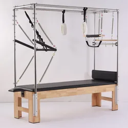 or sale studio home yoga body sculpting foldable portable wood pilates reformer bed