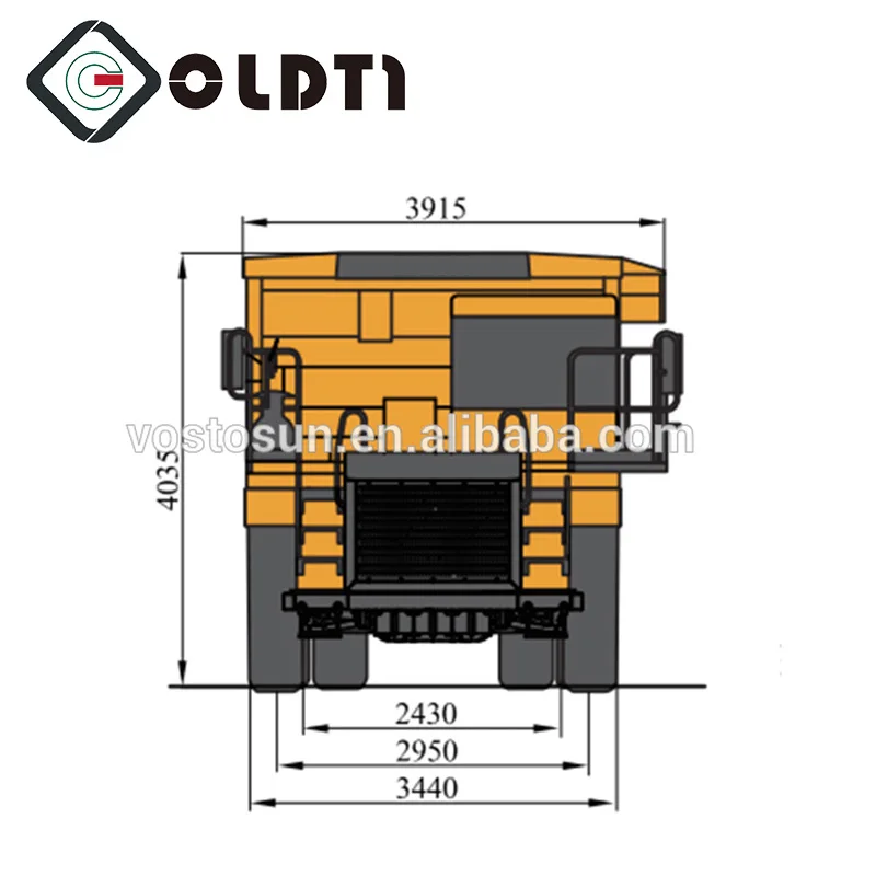 
Vostosun Mine howo Dump Truck for sale 