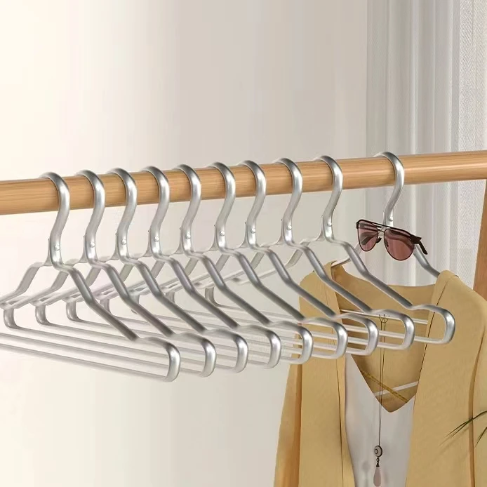 Laundry on the Internet Laundry Metal Clothes Hanger Anti-rust Solid Coat Gold Hanger Clothes Luxury Hangers