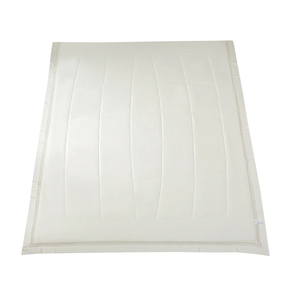 Custom Bedspreads 400TC Bamboo Fabric Hollow-Carved Design Summer Quilt