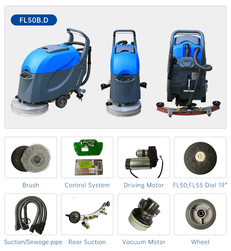 FL50B auto floor scrubber machine
