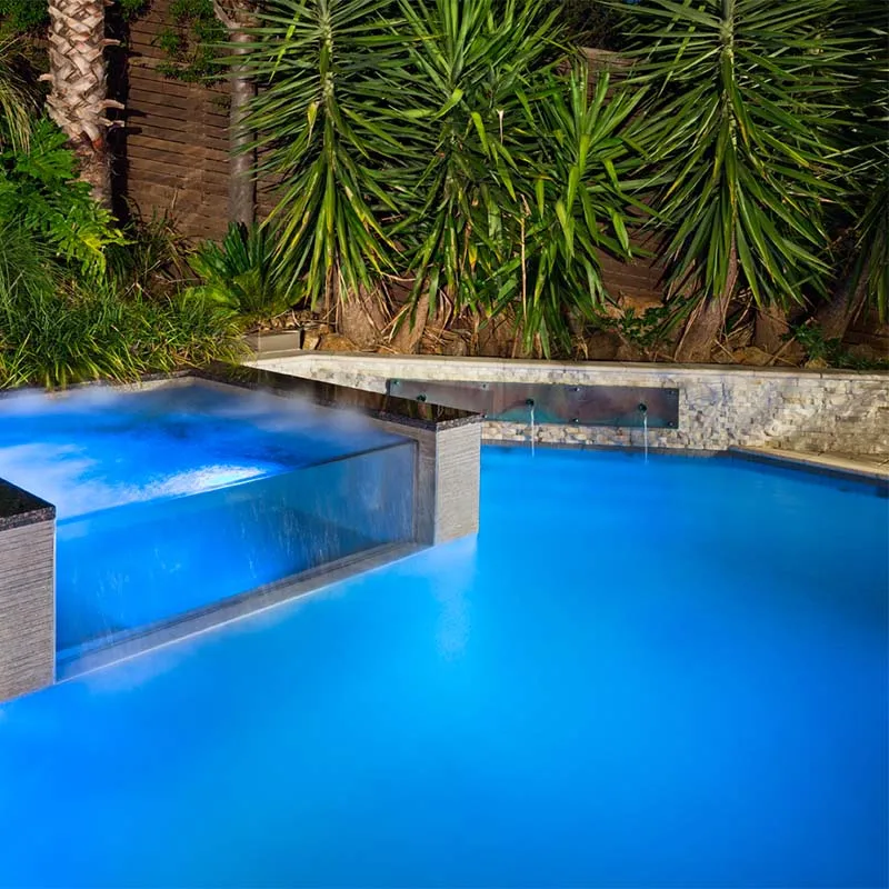 China factory customized outdoor adult acrylic plastic swimming pool