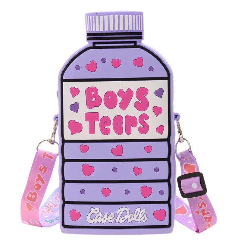 2023 New Design Cute Mini Coin Purse Zipper Change Pouch Silica Gel  Wallet Gift for Girls