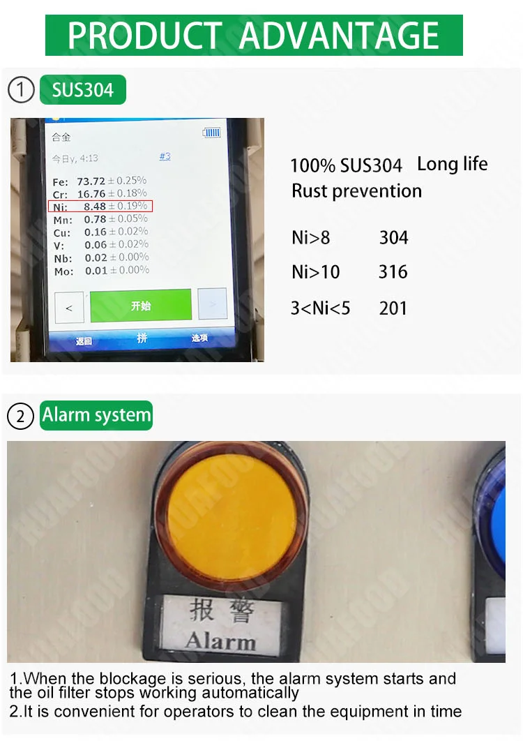 Widely usage centrifugal oil filtration systems food oil filter kitchen edible oil filter machine