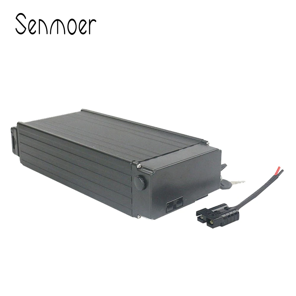 High Quality 36V 48V 52V Electric Bicycle Lithium 18650 21700 Cell Rechargeable Ebike Battery Back-up Battery Rear Rack Battery