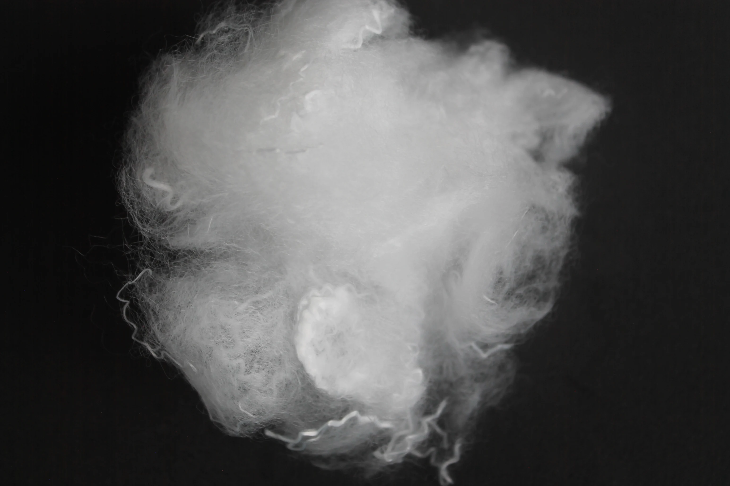 Recycled polyester micro gel polyester fiber 0.9dX35mm micro fiber