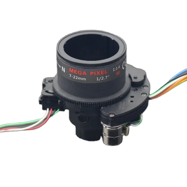 Объектив видеонаблюдения 3MP 7-22 мм Моторизованный объектив D14 крепление варифокальный объектив
