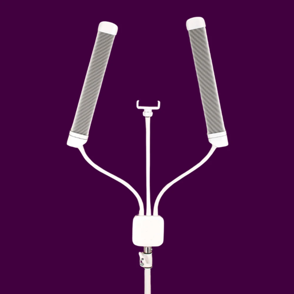 dual arm light eyelash extension beauty lash lamp for salon Nail and Tattoo Lamp with USB charging LED 2 arms fill light.jpg