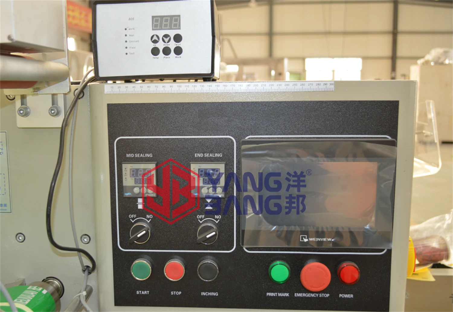 YB-250 Automatic Flow Packing Machine For Ice Cream Bar Summer Ice Pop Packaging Machine