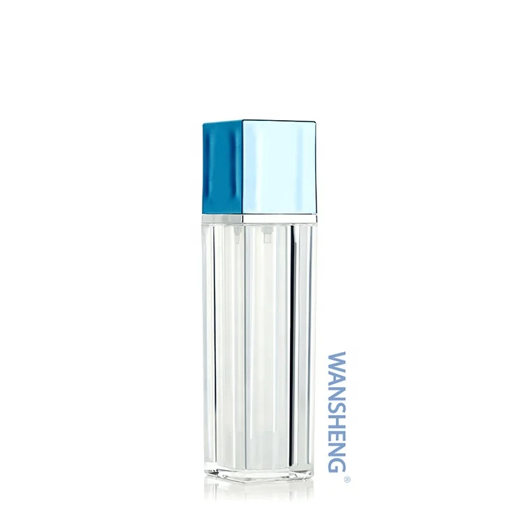 
30ml 50ml 100ml acrylic square airless dispenser Z-30/50/100F 