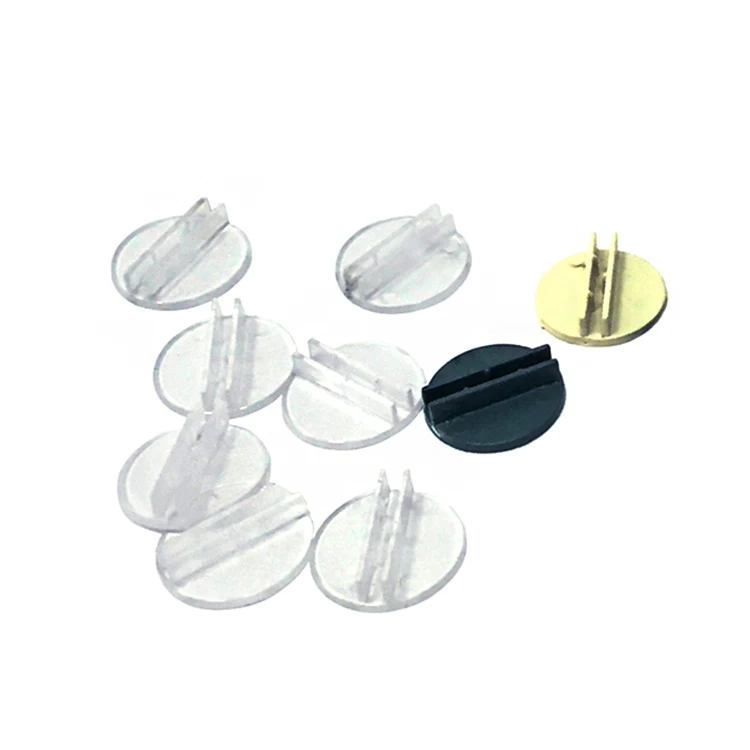 Plastic Round Transparent Table Number Holder Number Stand Place Card Holder