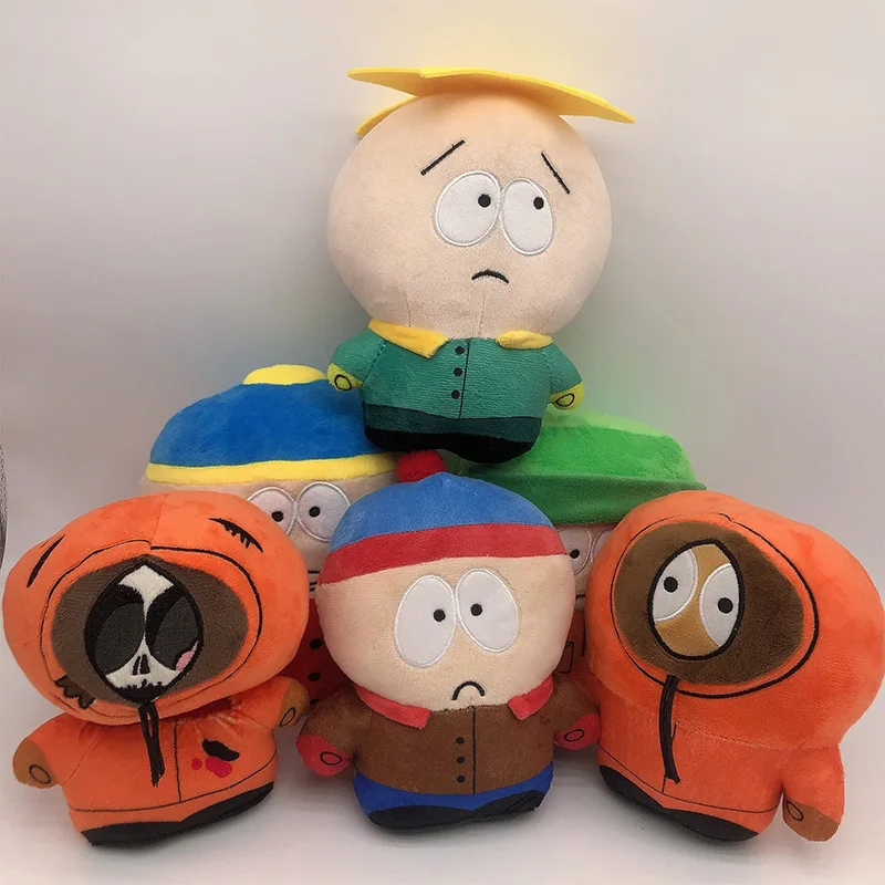 Kawaii Plush Cartoon Plush Toy Super Soft Anime American Band Doll Band South Park Stuffed Gift for Children Kids