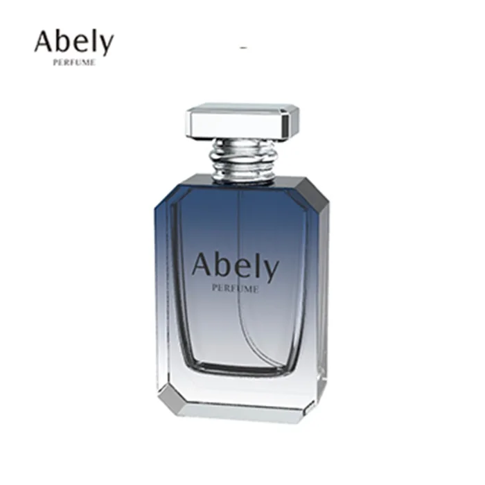 Manufacturer Custom Printing Logo 100ml Fashion Square Perfume Glass Spray Bottle Clear Glass Diffuser Bottle Wholesale