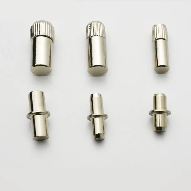 Hot Popular Zinc-Plated Invisible Pegs Plastic Shelf Holders hardware supplies accessories