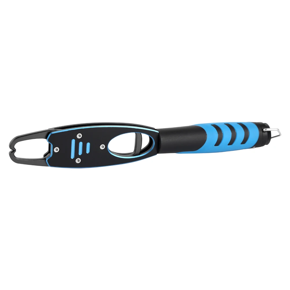 Wholesale Multi-purpose Fish Gripper with Scale , Fishing Grabber Gripper ,Green,Blue