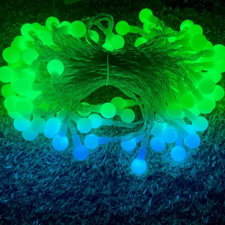 Waterproof Fairy Christmas Ball Decoration USB Battery Operated Led String Lights Holiday Lighting Garland Light