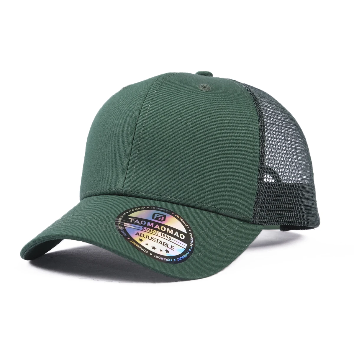 Wholesale Custom Men Classic 6 Panel Curved Brim Richardson style 112 Cap Snap Back Trucker Hats With Embroidered Logo
