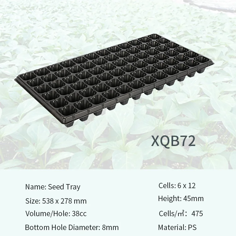 
21 32 50 72 98 105 128 162 200 Cells Horticulture Germination Seedling Seed Starter Tray 