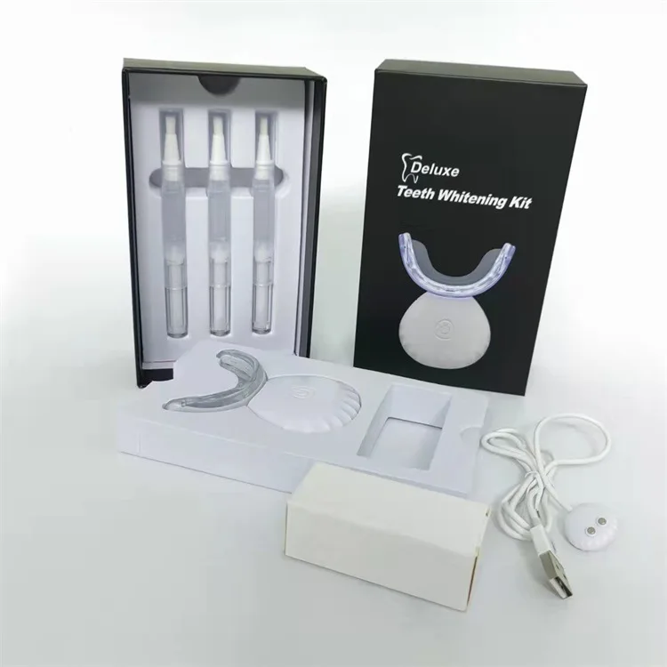 New teeth whitening led Light kit 4 Syringe Set 1/6 Beauty Personal Care Portable Home Use teeth whitening