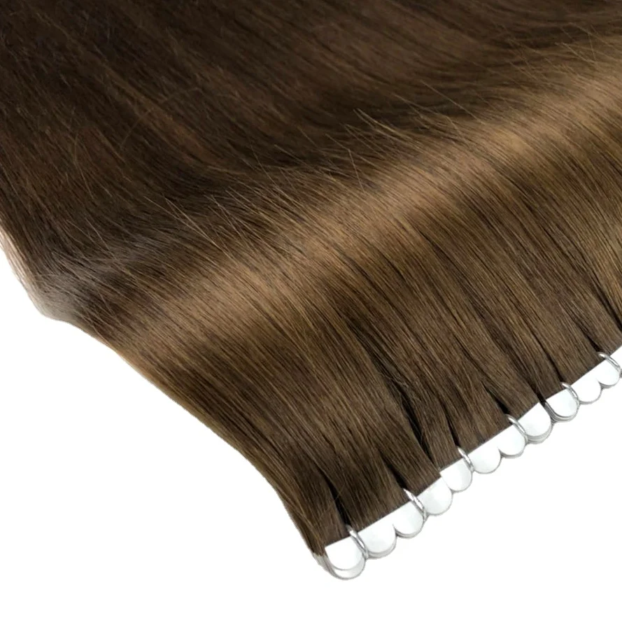 Manufacture Price Human Hair Unprocessed Tape In Extensions Raw Virgin Tape In Hair Extensions
