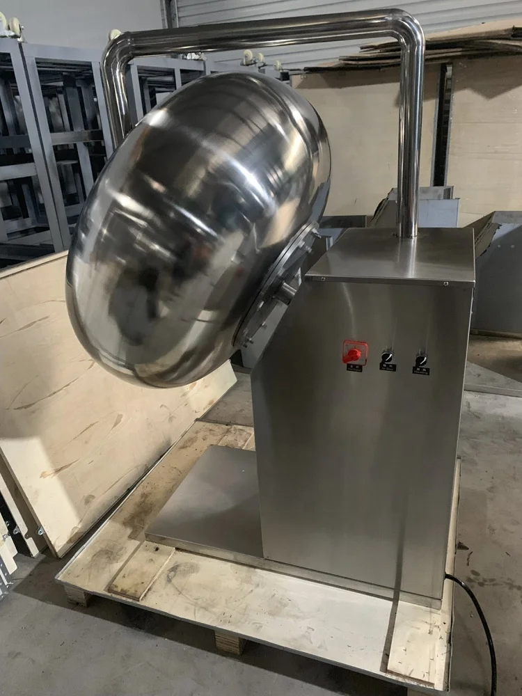 industrial Peanut nut Almond Sugar Coating Pan Machine chocolate coating pan sugar polishing price