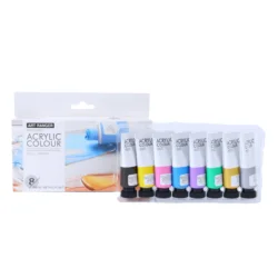 Art Ranger акриловая краска, набор цветов, металлическая акриловая краска 22 мл * 8 видов цветов