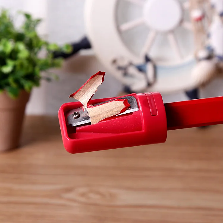 Custom Logo Architect Carpenter Marking Pencil Set Worker Pencil Builder Construction Woodworker Octagonal Pencil