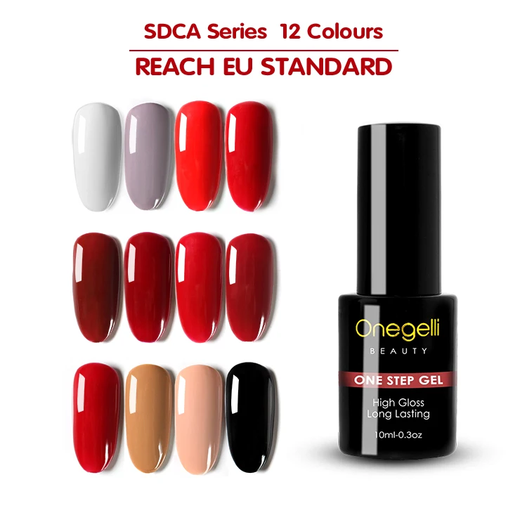 
Biola 1 step uv gel nail polish Varnish Nail Vegan color Gel Polish 