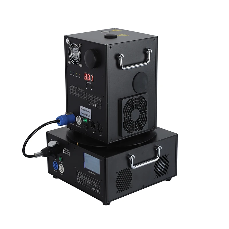 1set cold spark battery Spark Machine Cold Fireworks portable battery spark machine With Rechargeable Battery pack