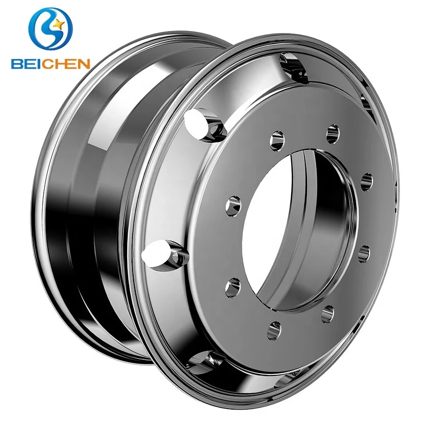 19,5x7,5, изготовленные на заказ, кованые алюминиевые колеса для грузовика с полуприцепом 19,5 дюйма