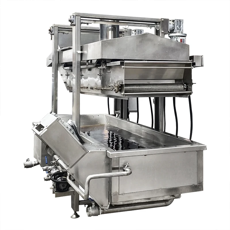 Lonkia Corn Products Frying Machine Maintain Consistency Tortilla Chips Corn Chips Tostadas Oil Circulation Deep ContinuousFryer