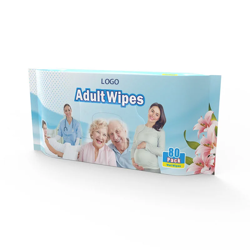 private label personal natural organic moisturising cotton body cleansing wipes individual adult body wet wipes shower wipes