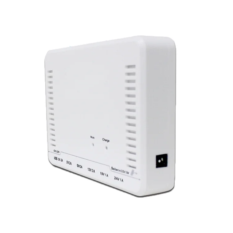Популярное Новое поступление мини-Выход DC Ups 5V 9V 12V 19V 24V с солнечным входом и переменного тока